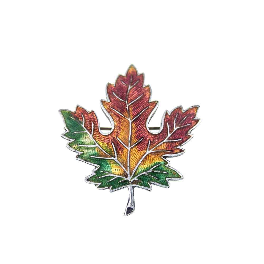 Cats Like US Vintage Simple Maple Leaf Brooch Pin